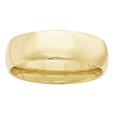 7MM 10K Gold Wedding Band