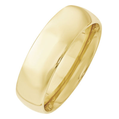 7MM 10K Gold Wedding Band