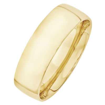 7MM 10K Gold Wedding Band