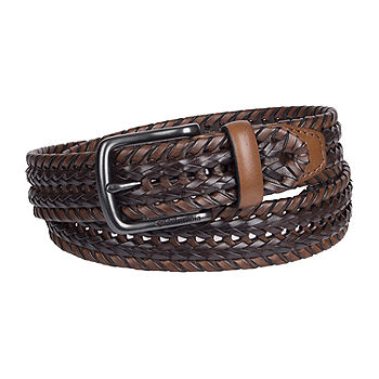 Columbia Braided Mens Belt, Color: Brown - JCPenney