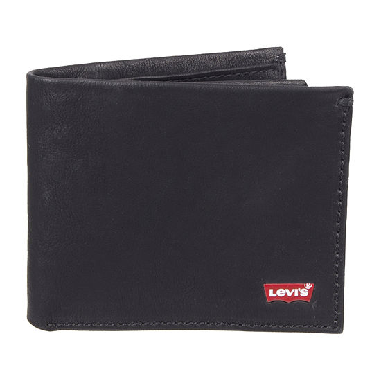 Levi's Mens Extra Capacity Slim Fold Wallet