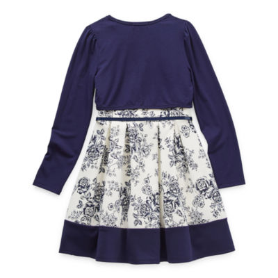 Knit Works Little Big Girls 2 pc. Jacket Dress Hawthorn Mall