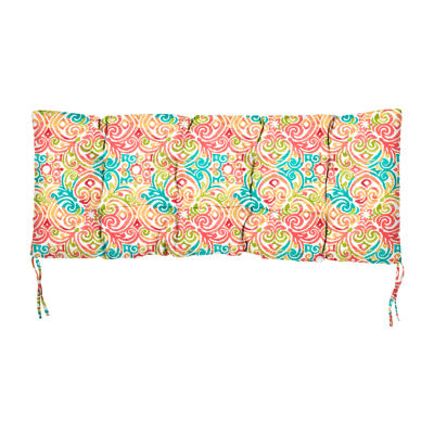 Mozaic Company 60''X19''X3'' Bench Tufted Patio Seat Cushion Corthian Dapple JCP646621SC