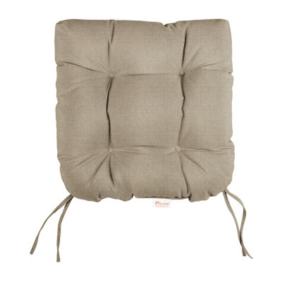 Mozaic Company Sunbrella Tufted U-Shaped Solid Seat Cushion One Size Brown 58$