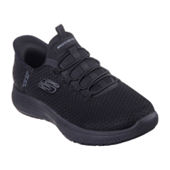 SKECHERS ARCH FIT SLIP RESISTANT JITSY BLACK - WOMENS - Lamey Wellehan Shoes