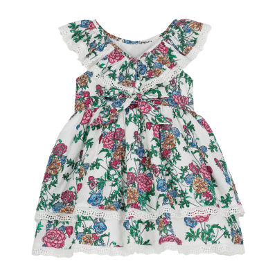 Pastourelle By Pippa & Julie Little Big Girls Sleeveless Fit + Flare Dress