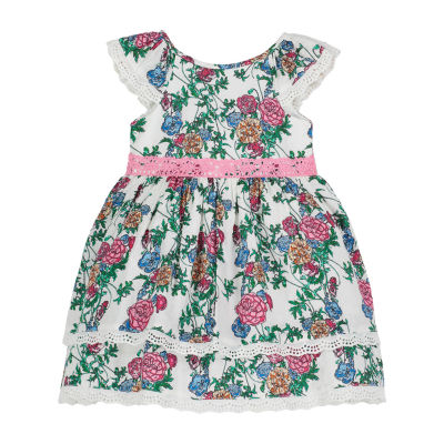 Pastourelle By Pippa & Julie Little Big Girls Sleeveless Fit + Flare Dress