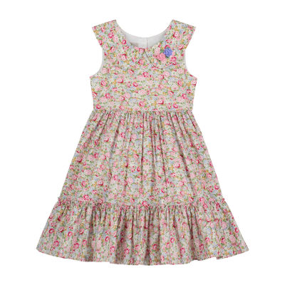 Pastourelle By Pippa & Julie Little Big Girls Sleeveless A-Line Dress
