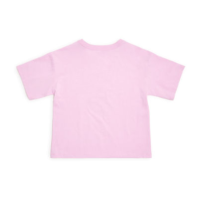 Champion Big Girls Crew Neck Short Sleeve Graphic T-Shirt