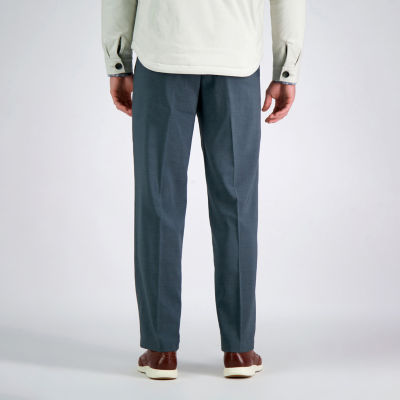 Haggar Premium Comfort Mens Classic Fit Flat Front Pant