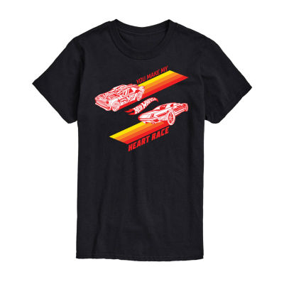 Mens Short Sleeve Hot Wheels Graphic T-Shirt