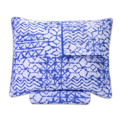 Sweet Home Collection Mckenzie Geo Reversible 3-pc. Geometric Reversible Duvet Cover Set