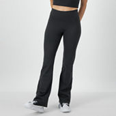 adidas Womens Mid Rise Bootcut Pull-On Pants, Color: Black - JCPenney