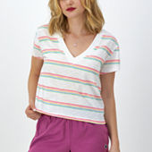 Loose Fit T-shirts Tops for Women - JCPenney