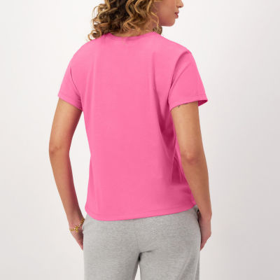 Champion Womens Crew Neck Short Sleeve T-Shirt