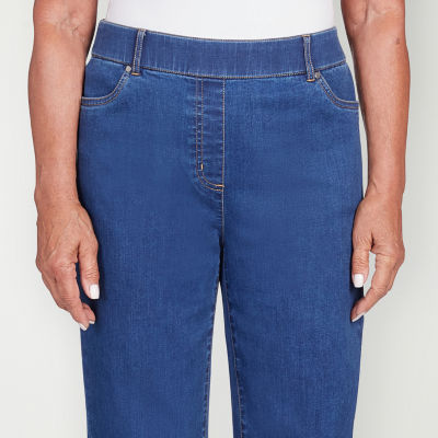 alfred dunner denim pants petite