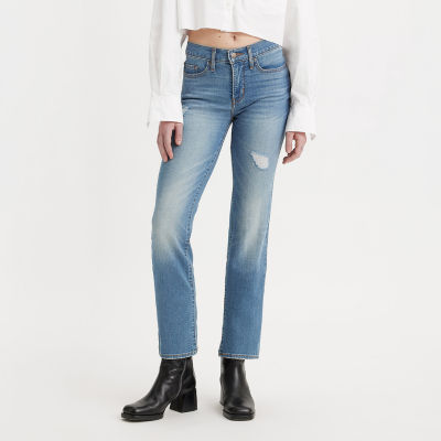 Levi's Shaping Womens Mid Rise 314 Straight Leg Jean