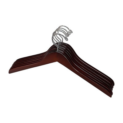 Home Expressions 6-pc. Anti Slip Wood Hangers