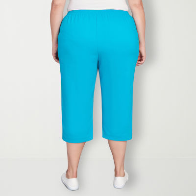 Alfred Dunner Tradewinds Mid Rise Plus Capris