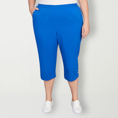 Alfred Dunner Tradewinds Mid Rise Plus Capris JCPenney