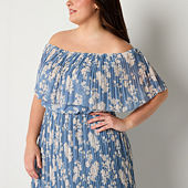 Plus size cocktail hot sale dresses jcpenney