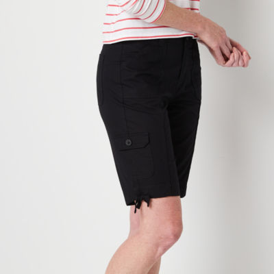 Jcpenney womens cargo on sale shorts