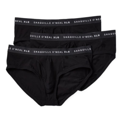 Shaquille O'Neal XLG Heiq 3 Pack Briefs Big and Tall