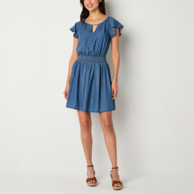 Frye and Co. Short Sleeve A-Line Dress