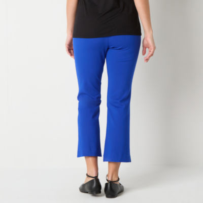 Liz Claiborne Mid Rise Cropped Pants