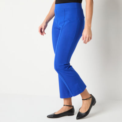 Liz Claiborne Mid Rise Cropped Pants