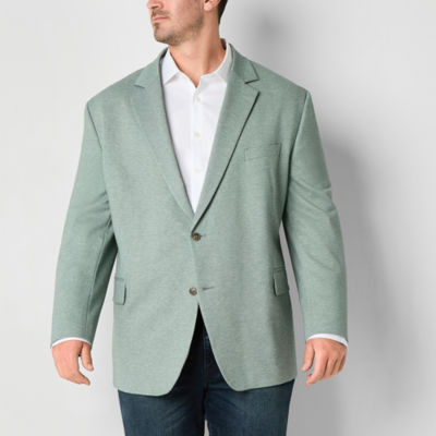 Stafford Mens Big and Tall Stretch Fabric Regular Fit Sport Coat, Color