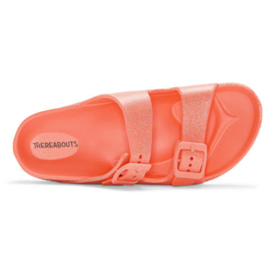 Thereabouts Little Girls Slide Sandals