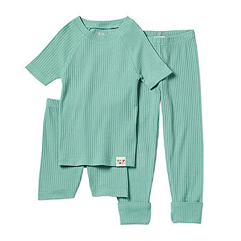 Sleep On It Toddler Boys 3-pc. Pajama Set, Color: Green - JCPenney