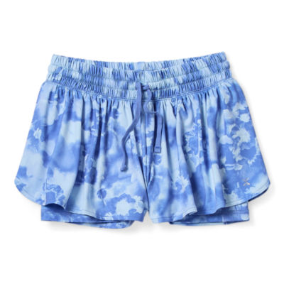 Xersion Girls Mid Rise Pull-On Short