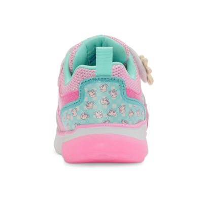 Ground Up Girls Peppa Pig Sneaker Slip-On Shoe