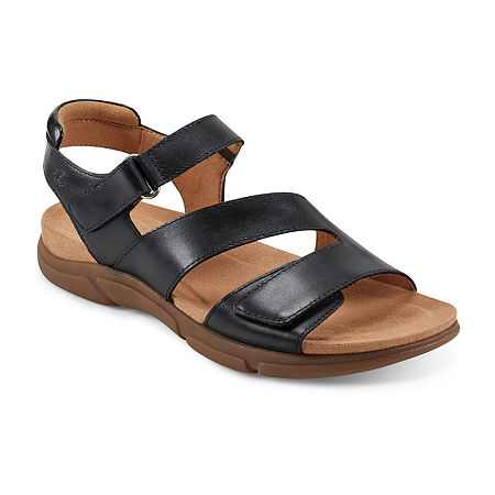 Easy Spirit Womens Mavey Strap Sandals, 6 Medium, Black