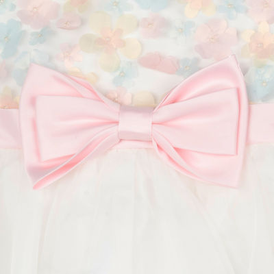 Rare Editions Toddler Girls Sleeveless Flower Girl Fit + Flare Dress