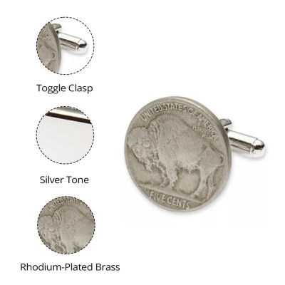 Buffalo Nickel Cuff Links