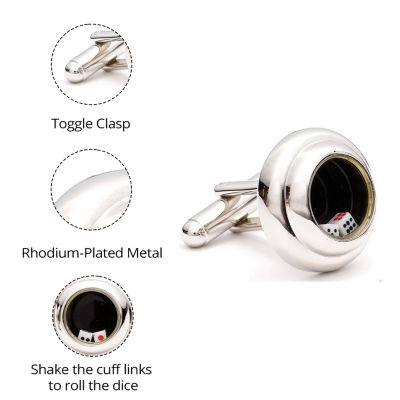 Dice Game Cuff Links