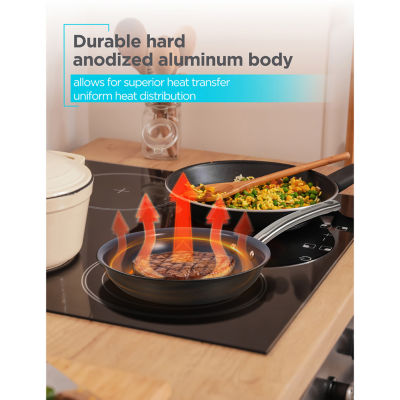 Black+Decker 3-pc. Non-Stick Skillet Set