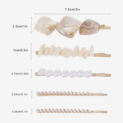 Bijoux Bar 5-pc. Multi Color Bobby Pin