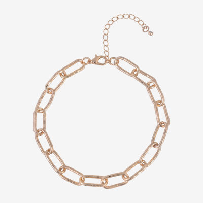 Bijoux Bar Womens 9 Inch Cable Ankle Bracelet