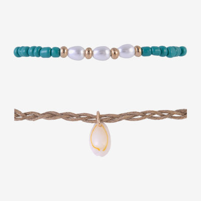 Arizona Unisex 3-pc. Beaded Bracelet Set
