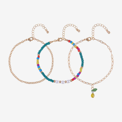Arizona Unisex 9 Inch Cable Ankle Bracelet