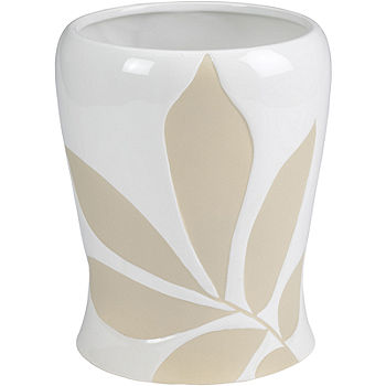 Shadow Leaves Collection Ceramic Tissue Box Cover 