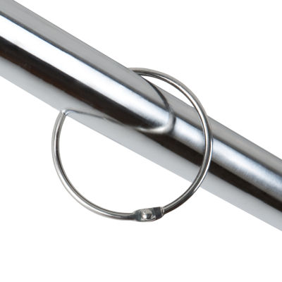 Maytex Metal Shower Curtain RingsJCPenney, Color Chrome