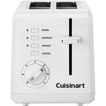 Cuisinart® 2-Slice Compact Toaster CPT-122, Color: White