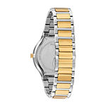 Bulova Millennia Mens Two Tone Stainless Steel Bracelet Watch 98e117