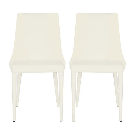 Summerset Dining Chair-Set Of 2, One Size, White