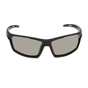Xersion Mens UV Protection Wrap Around Sunglasses, Color: Black